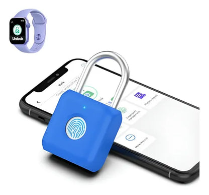 CANDADO INTELIGENTE CON HUELLA DIGITAL